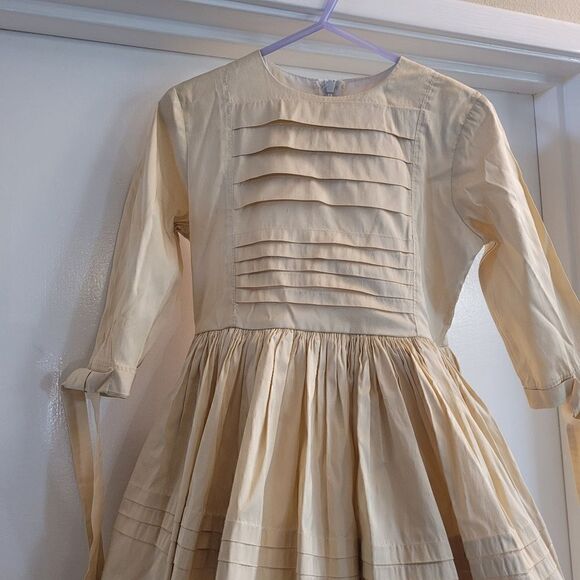 Mademoiselle Charlotte raw silk with underskirt royal dress - Picture 2 of 13